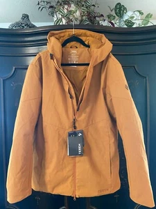 $400 Teren Campfire Puffy Element Jacket Fire/Water/WIndproof, Ember Orange, XL - Picture 1 of 16