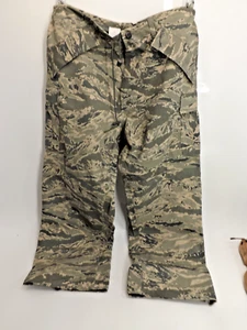 US Military All Weather Trouser Tiger Camo Rain Pant - NEW - LARGE - Reg. - Picture 1 of 8