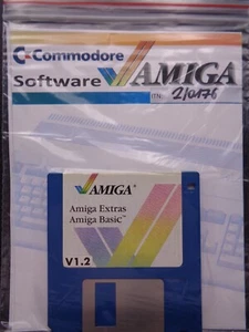 COMMODORE AMIGA -- AMIGA EXTRAS & AMIGA BASIC V1.2 (COMMODORE) - Bild 1 von 2