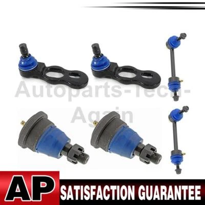 Шарнирное соединение 6 передних стабилизаторов подвески Mevotech подходит для Lincoln Town Car 1995-1997 годов выпуска - Изображение 1 из 4