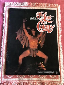 THE LOST COLONY Paul Green ROANOKE ISLAND 1990 50th Anniversary Edition Program - Picture 1 of 6