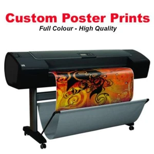Satin Colour Poster Printing A1 A2 A3 A4 - 200gsm Paper - Window / A Board - Picture 1 of 4