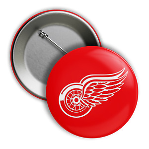 NHL Team Logo Collector Pin/Button CHOOSE TEAM - 2.25" Hockey Fan Gift