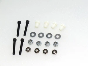 ASC6008 TEAM ASSOCIATED RC10 VINTAGE JAY HALSEY BUGGY FRONT REAR SHOCK MOUNTS - Picture 1 of 1