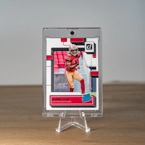San Francisco 49ers Danny Gray 2022 Panini Donruss Rated Rookie NFL Card - Picture 1 of 2