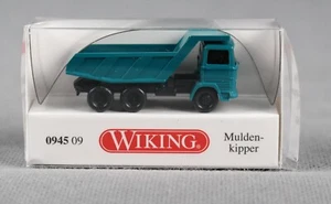 WIKING 094509/0945 09 (Spur N,1:160) Muldenkipper (MB) - wasserblau NEUHEIT 2023 - Imagen 1 de 6
