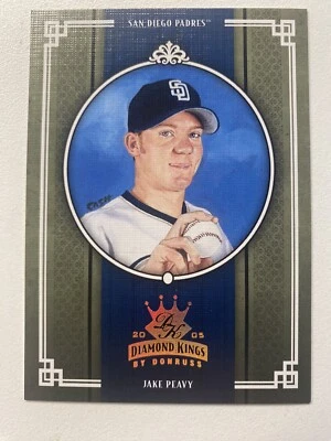 2005 Diamond Kings Bronze #189 Jake Peavy /100 San Diego Padres - Image 1 of 2