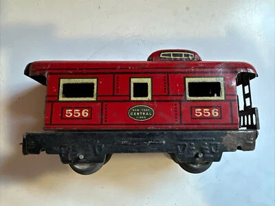 Vintage Marx 556 Caboose New York Central Lines O Gauge Model Train Railroad RR - Image 1 of 4