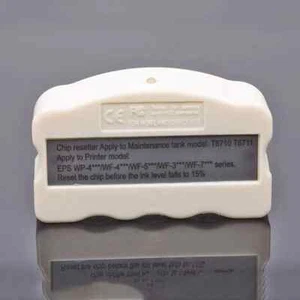 T6710 T6711 Chip Resetter Epson WF-3640 WF-3620 WF-3720 WF-3725 WF-7710 WF-7720 - Foto 1 di 6