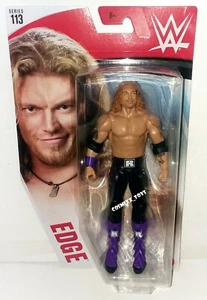 WWE WRESTLING BASIC SERIES SUPERSTAR WRESTLER EDGE ACTION FIGURE MATTEL - Picture 1 of 2