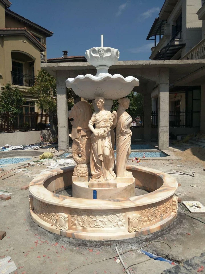 HERMOSA FUENTE FIGURATIVA DE MÁRMOL - MFG1 Foto 1 de 1