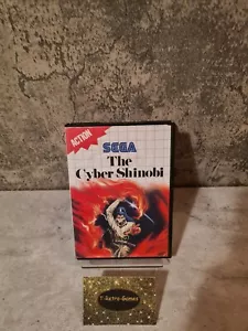 Sega Master System The Cyber Shinobi con embalaje original e instrucciones Multi Language - Imagen 1 de 10