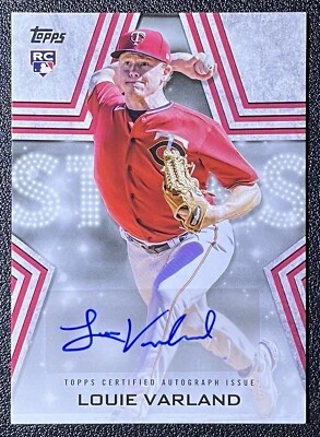 2023 Topps Louie Varland RC #BSA-LV Auto - Image 1 of 2