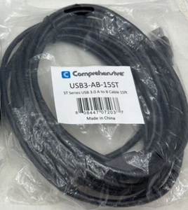 Comprehensive Usb Data Tranfer Cable - Usb - 15 Ft - Type A Male Usb - Type B - Picture 1 of 1