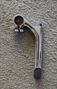 NEW CHROME CLASSIC STEM/GOOSENECK 21.1MM,1970-1982 SCHWINN BEACHCRUISER BICYCLES - Picture 1 of 6