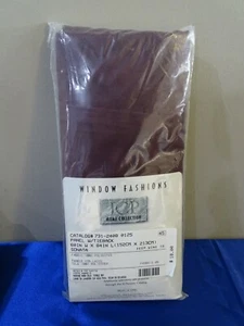 JCPenny Home Collection Panel w/Tieback Curtain 114"X15" New In Package S4 - Picture 1 of 4