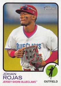 2022 TOPPS HERITAGE MINORS (#55) - JOHAN ROJAS