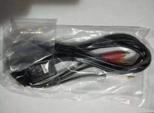 Cavo AV per Xbox 360 S RCA Audio Video Composito Originale Microsoft X821376-002 - Picture 1 of 2