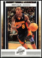 Monta Ellis #129 2009-10 Panini Season Update Warriors C0157A