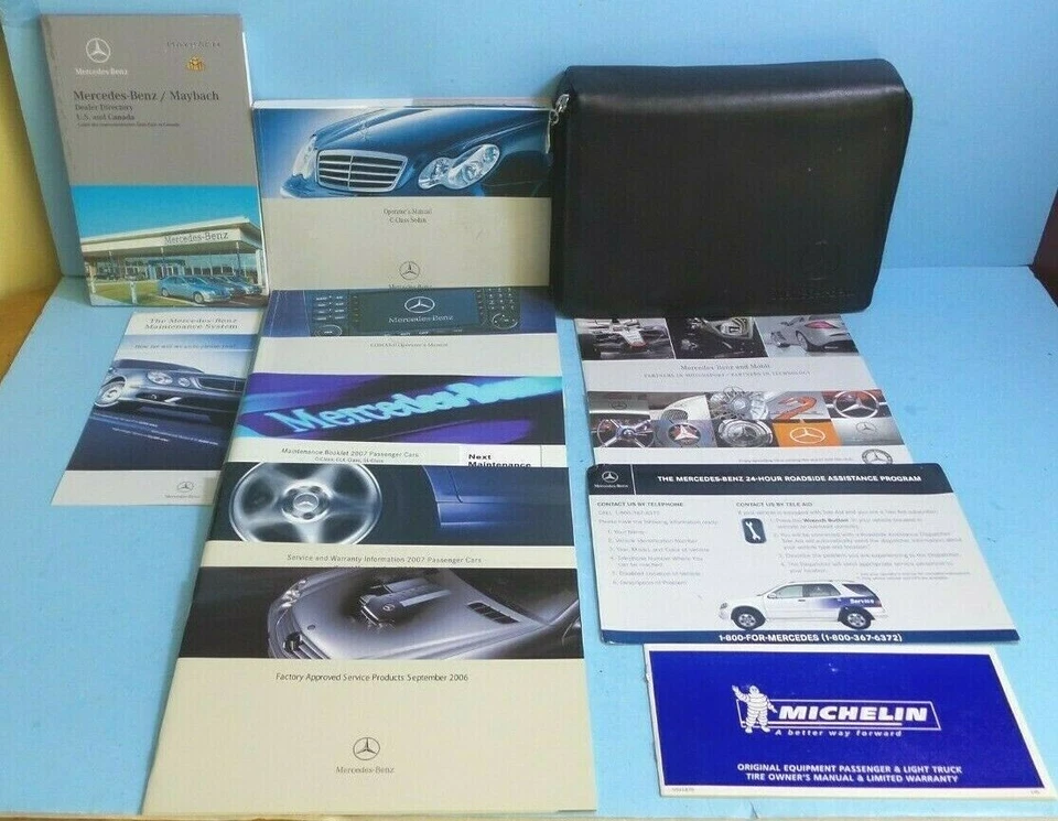 07 2007 Mercedes Benz Clase C/C 230/C 280/C 350 manual del propietario con navegación Foto 1 de 1