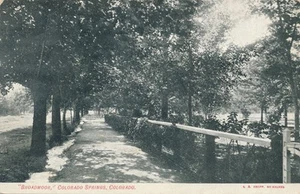 COLORADO SPRINGS CO - Broadmoor Postkarte - Bild 1 von 2