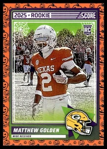 2025 Score A Treat Rookies Matthew Golden #56 RC Green Bay Packers NFL Card - Picture 1 of 2