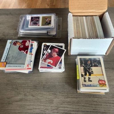 NHL Hockey Card Lot of Over 300 - HOF, Vintage, All-Stars, Rookies & More. - Image 1 of 4