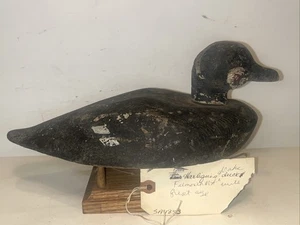 harlequin drake duck decoy falmouth ma unknown maker antique - Picture 1 of 15