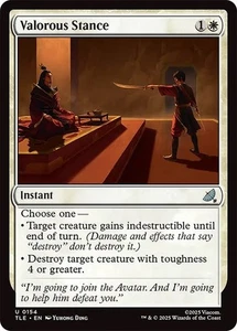 Valorous Stance Magic the Gathering MTG Avatar: the Last Airbender TLE - Bild 1 von 1