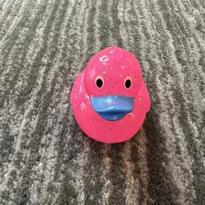 Rubber Duck Pink w Glitter Decor Car Home Jeep Office Cute Been Ducked Cruise - Picture 1 of 9