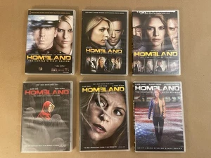 Homeland Seasons 1-6 - DVD Lot - Claire Danes Mandy Patinkin - Excellent - D8 - Picture 1 of 22