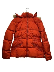 Coach Down Jacket S Polyester Orange F86126 Used - Picture 1 of 5