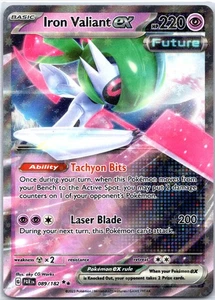 Iron Valiant ex - 089/182 - SV04: Paradox Rift Holo - Imagen 1 de 2