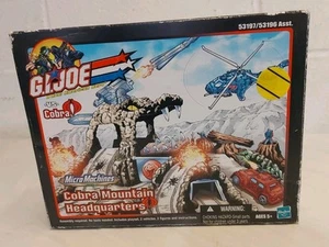 Cobra Mountain Headquarters G.I. JOE COBRA Micro Machines Joe vs Cobra Rare - Picture 1 of 5