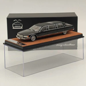 1/64 Cadillac Fleetwood extended edition Black Alloy Diecast Models Car - Picture 1 of 8