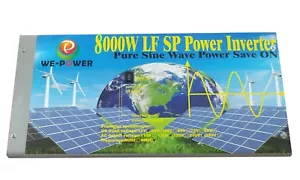 32000W/8000W LF Split Phase Pure Sine Wave Solar Power Inverter 24VDC/110V220VAC - Picture 1 of 23