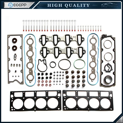 Juego de pernos de junta de culata para 04-07 Chevrolet Sierra 2500 HD GMC Savana 2500 6,0 L Foto 1 de 4