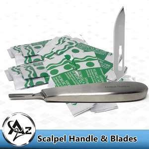 20 Sterile Scalpel Blades #60 Autopsy Post Mortem Surgical Dental ENT Instrument - Picture 1 of 7