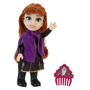 Disney Frozen Anna 6'' Puppe Figur mit Kamm Jakks - Bild 1 von 4