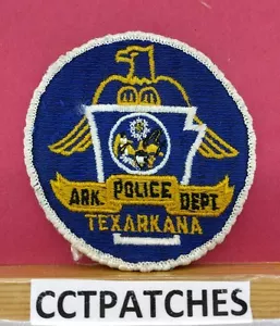 TEXARKANA, ARKANSAS POLICE SHOULDER PATCH AR - Bild 1 von 2