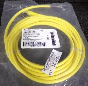 4 Amp, M12 Female 90° to Pigtail Cordset Sensor & Receptacle (M) - Picture 1 of 5