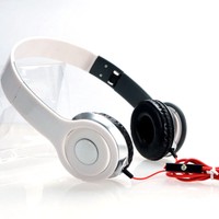 One Piece Foldable Over-Ear Stereo Headphone Earphone Headset For PC MP3 Phone