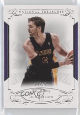 2013-14 Panini National Treasures /99 Pau Gasol #13 HOF
