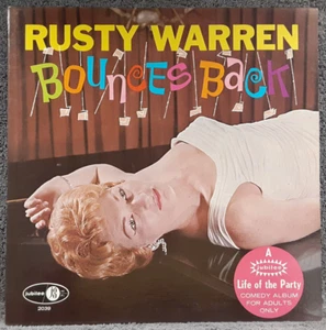 Rusty Warren - "Rusty Warren Bounces Back" - Jubilee - JGM-2039 - 1961 - EX - Picture 1 of 4