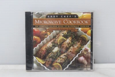 Easy Chef's Microwave Cookbook (PC CD-ROM) - NEW (Case cracks) - Image 1 of 4