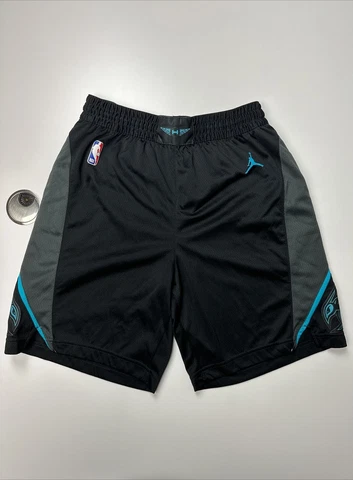 Nike/Jordan Charlotte Hornets City Edition 2017/18 Swingman Shorts Size 34 Med Cover
