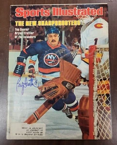 Bryan Trottier Signed Sports Illustrated 12/12/77 Beckett Islanders Hockey Auto - Picture 1 of 4