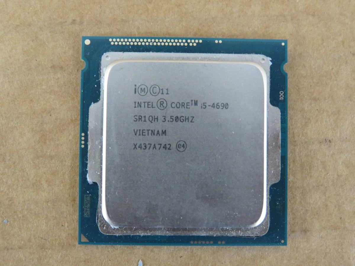Core i5 4th Gen Intel Core i5-4690 Processor Model LGA 1150/Socket