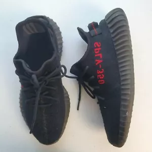 adidas Yeezy Boost 350 V2 Low Bred Size 9.5 Mens 029003 09/20 - Picture 1 of 13