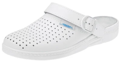 ABEBA Clog Gr.35-47 weiß Berufsschuhe Gastronomie Arbeitskleidung Küche Maco Tools